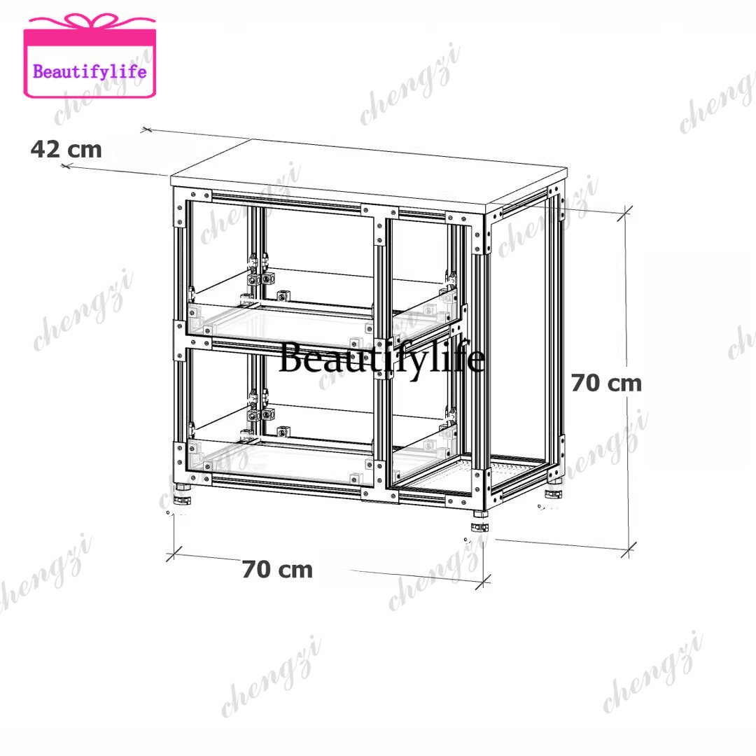 Japanese Tea - Profil aluminiowy A55, płyta oceaniczna, szafka