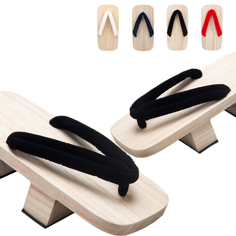Geta Wooden Sandal - Drewniane chodaki w stylu japońskim, codzienne