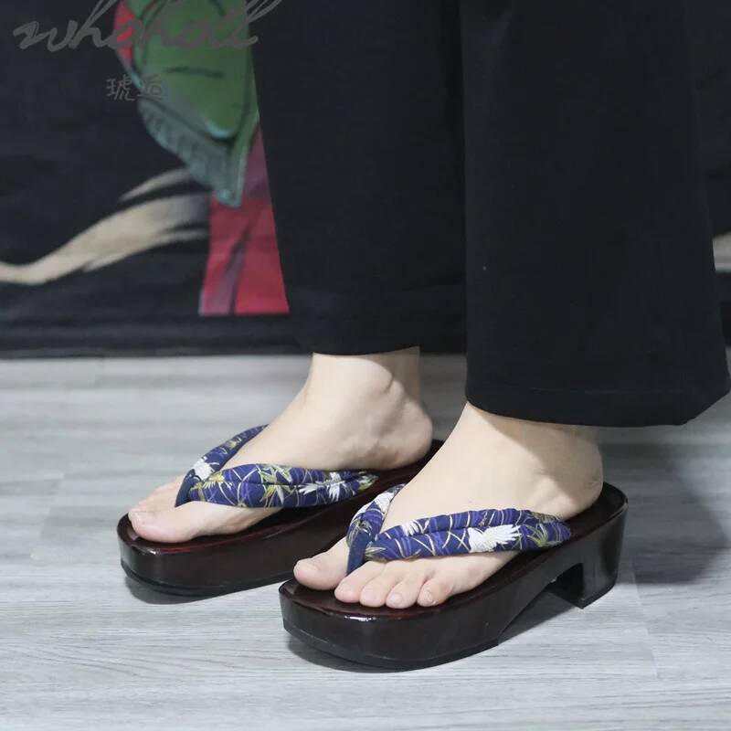 Japońskie drewniane letnie dam – Geta Wooden Sandal recenzja i cena