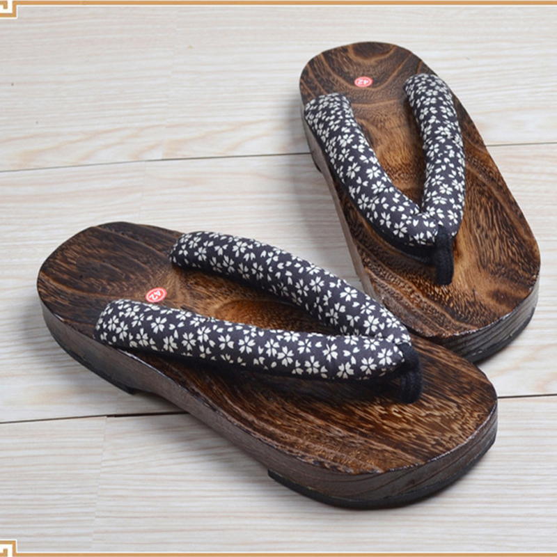 Unisex drewniana Paulownia Nin – Geta Wooden Sandal recenzja i cena