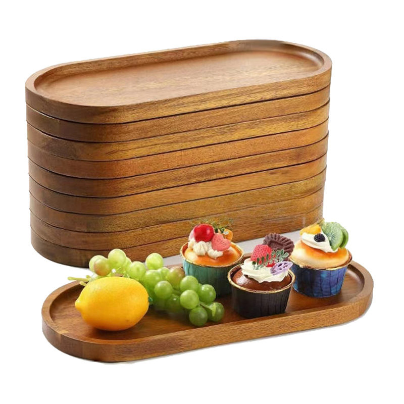 Nowa Okrągła Drewniana Talerz  – Japanese Snacks recenzja i cena