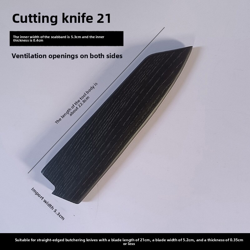 Czarna lakierowana osłona noża – Japanese Knife recenzja i cena