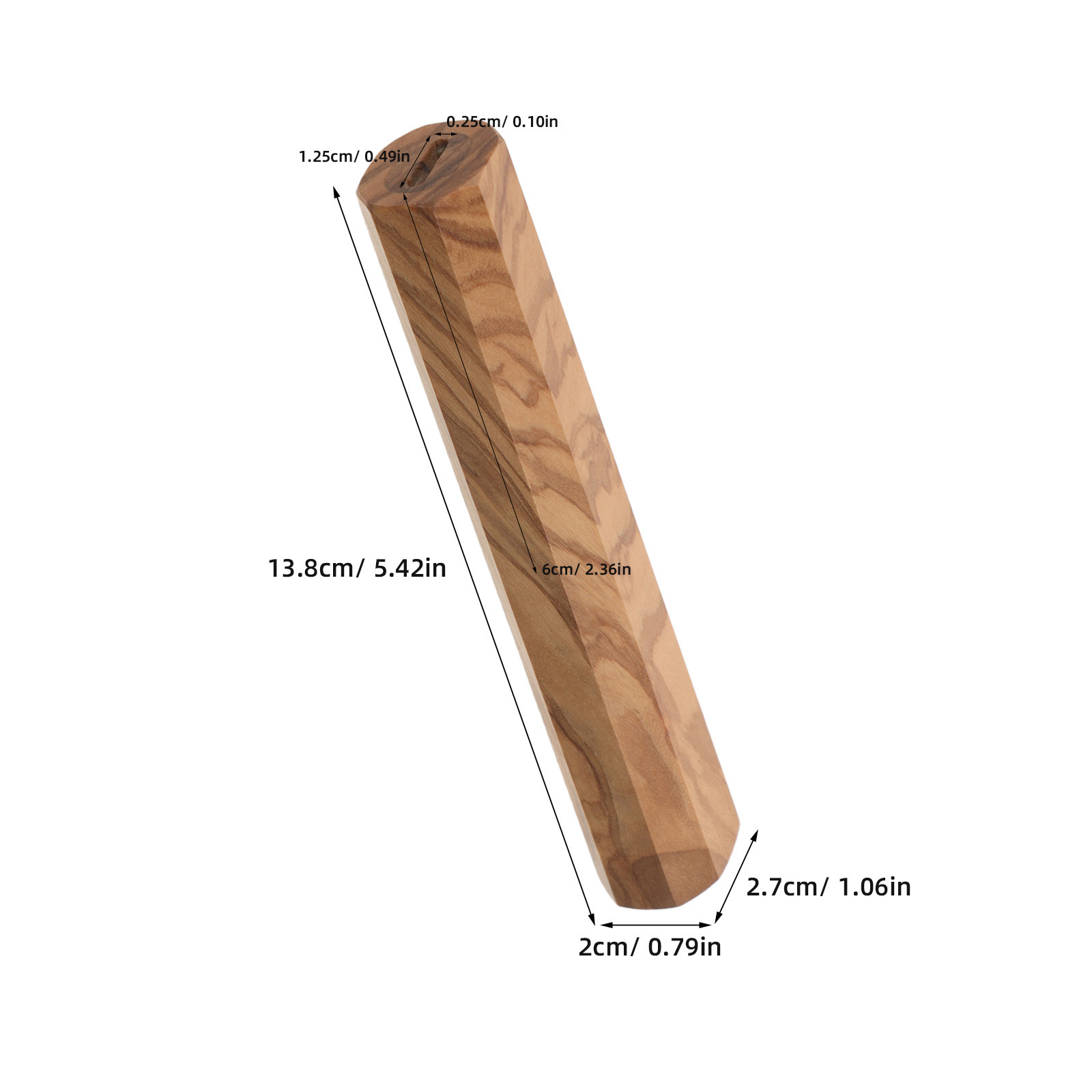 Ośmiokątna drewniana rączka do – Japanese Knife recenzja i cena